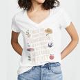 Book Lover Tomorrow Quote Anne Shirley Premium Tri-Blend Women's Jersey Short Sleeve Deep V-Neck Tshirt Book Lover Tomorrow Quote Anne Shirley Premium Tri-Blend Women's Jersey Short Sleeve Deep V-Neck Tshirt