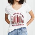 All Booked For Valentines Day Bookish Readers Book Lovers Women's Jersey Short Sleeve Deep V-Neck Tshirt All Booked For Valentines Day Bookish Readers Book Lovers Women's Jersey Short Sleeve Deep V-Neck Tshirt