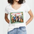 Dr Dolittle Children's Book Cover Premium Tri-Blend Women's Jersey Short Sleeve Deep V-Neck Tshirt Dr Dolittle Children's Book Cover Premium Tri-Blend Women's Jersey Short Sleeve Deep V-Neck Tshirt