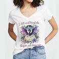 Dragon Bookish Romantasy Smut Merch Spicy Book Lover Premium Women's Jersey Short Sleeve Deep V-Neck Tshirt Dragon Bookish Romantasy Smut Merch Spicy Book Lover Premium Women's Jersey Short Sleeve Deep V-Neck Tshirt