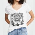 I'm Writing Someone’s Future Favorite Book How Cool Is That Women's Jersey Short Sleeve Deep V-Neck Tshirt I'm Writing Someone’s Future Favorite Book How Cool Is That Women's Jersey Short Sleeve Deep V-Neck Tshirt
