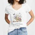 I Should Infinitely Prefer A Book Jane Austen Fan Woman Girl Women's Jersey Short Sleeve Deep V-Neck Tshirt I Should Infinitely Prefer A Book Jane Austen Fan Woman Girl Women's Jersey Short Sleeve Deep V-Neck Tshirt