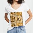 Orange Comic Book Orange Color Graphic Premium Tri-Blend Women's Jersey Short Sleeve Deep V-Neck Tshirt Orange Comic Book Orange Color Graphic Premium Tri-Blend Women's Jersey Short Sleeve Deep V-Neck Tshirt
