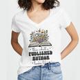 This Is What A Published Author Looks Like Book Writer Women's Jersey Short Sleeve Deep V-Neck Tshirt This Is What A Published Author Looks Like Book Writer Women's Jersey Short Sleeve Deep V-Neck Tshirt