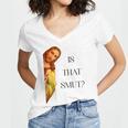 Is That Smut Jesus Book Spicy Smutty Books Women's Jersey Short Sleeve Deep V-Neck Tshirt Is That Smut Jesus Book Spicy Smutty Books Women's Jersey Short Sleeve Deep V-Neck Tshirt