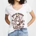 Smut Reader Spicy Buys Me Books & Tells Me To Stfuattdlagg Women's Jersey Short Sleeve Deep V-Neck Tshirt Smut Reader Spicy Buys Me Books & Tells Me To Stfuattdlagg Women's Jersey Short Sleeve Deep V-Neck Tshirt