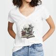 Spread Those Pages Like A Good Girl Dark Romance Smutt Books Women's Jersey Short Sleeve Deep V-Neck Tshirt Spread Those Pages Like A Good Girl Dark Romance Smutt Books Women's Jersey Short Sleeve Deep V-Neck Tshirt