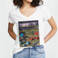 Tales Of Epithumia Book 2 Premium Tri-Blend Women's Jersey Short Sleeve Deep V-Neck Tshirt Tales Of Epithumia Book 2 Premium Tri-Blend Women's Jersey Short Sleeve Deep V-Neck Tshirt