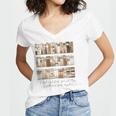 I Will Read Books Here And There I Will Read Books Anywhere Women's Jersey Short Sleeve Deep V-Neck Tshirt I Will Read Books Here And There I Will Read Books Anywhere Women's Jersey Short Sleeve Deep V-Neck Tshirt