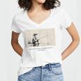 Work Is For Suckers I’m Goin’ Fishin’ Twain Sawyer Book Day Women's Jersey Short Sleeve Deep V-Neck Tshirt Work Is For Suckers I’m Goin’ Fishin’ Twain Sawyer Book Day Women's Jersey Short Sleeve Deep V-Neck Tshirt