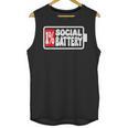 1 Social Battery Sarcastic Introverted Men Women Unisex Tank Top