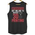 3D Printer Introvert 3D Printing Unisex Tank Top