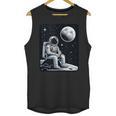 Aesthetic Spaceman Astronaut On The Moon Space Introvert Unisex Tank Top