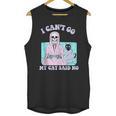 I Can't Go My Cat Said No Introvert Anxiety Cat Lover Unisex Tank Top