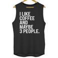 I Like Coffee Introvert Coffee Lovers Sarcastic Humor Unisex Tank Top