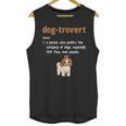 Dog-Trovert Shih Tzu Humor Definition Introvert Unisex Tank Top Dog-Trovert Shih Tzu Humor Definition Introvert Unisex Tank Top