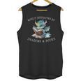 Easily Distracted By Dragons And Books Introvert Shirt Unisex Tank Top