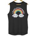 I Hate Everybody Rainbow Sarcastic Grumpy Introvert Unisex Tank Top