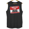 Hello I'm Dead Inside Name Tag Sarcastic Introvert Unisex Tank Top Hello I'm Dead Inside Name Tag Sarcastic Introvert Unisex Tank Top