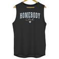Homebody Club Checkerboard Introvert Self Growth Work Home Unisex Tank Top