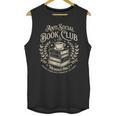 Introvert Books Club Member Coffee Book Lovers Vintage Unisex Tank Top