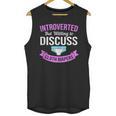 Introvert Hippie Mom Cloth Diapers Crunchy Mama Unisex Tank Top