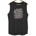 Introvert Recharging I Peopled Too Much Today Unisex Tank Top