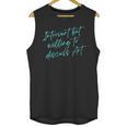 Introvert But Willing To Discuss Art Unisex Tank Top