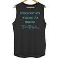 Introvert But Willing To Discuss Calligraphy Unisex Tank Top Introvert But Willing To Discuss Calligraphy Unisex Tank Top