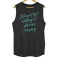 Introvert But Willing To Discuss Camping Unisex Tank Top Introvert But Willing To Discuss Camping Unisex Tank Top