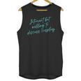 Introvert But Willing To Discuss Cosplay Unisex Tank Top Introvert But Willing To Discuss Cosplay Unisex Tank Top