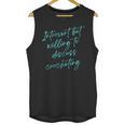 Introvert But Willing To Discuss Crocheting Unisex Tank Top Introvert But Willing To Discuss Crocheting Unisex Tank Top