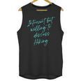 Introvert But Willing To Discuss Hiking Unisex Tank Top