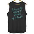 Introvert But Willing To Discuss My Interests Unisex Tank Top