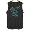 Introvert But Willing To Discuss Knitting Unisex Tank Top