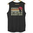 Introverted But Willing To Discuss Cats Kitten Pet Lover Unisex Tank Top