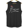 I Just Want To Go Ho Ho Home Christmas Introvert Unisex Tank Top