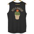 Kawaii Grumpy Cactus Not a Hugger Plant Introvert Unisex Tank Top