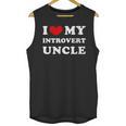 I Love My Introvert Uncle I Heart My Introvert Uncle Unisex Tank Top I Love My Introvert Uncle I Heart My Introvert Uncle Unisex Tank Top