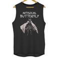 Mothman Shirt Antisocial Butterfly Introvert Cryptid Unisex Tank Top