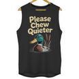 Please Chew Quieter Introvert Duck Lover Unisex Tank Top