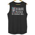 Please Hesitate To Contact Me Introvert Unisex Tank Top Please Hesitate To Contact Me Introvert Unisex Tank Top