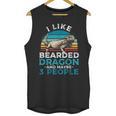 Retro Bearded Dragon Introvert For Lizard Lovers Unisex Tank Top Retro Bearded Dragon Introvert For Lizard Lovers Unisex Tank Top