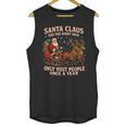Santa Has The Right Idea Introvert Christmas Unisex Tank Top Santa Has The Right Idea Introvert Christmas Unisex Tank Top