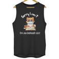 Sorry I Can't Indoor Cat Top For Introvert With Coffee Book For Men Women Kids Unisex Tank Top Sorry I Can't Indoor Cat Top For Introvert With Coffee Book For Men Women Kids Unisex Tank Top