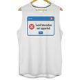 Anti Social Introvert Social Interaction Not Supported Unisex Tank Top