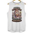 Book Lover Hedgehog Reading Books Introvert Bookworm Unisex Tank Top