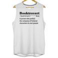 Booktrovert Definition Bookish Introvert Book Lover Unisex Tank Top Booktrovert Definition Bookish Introvert Book Lover Unisex Tank Top