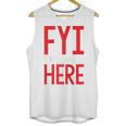 Fyi Introvert Here Raglan Baseball Tee Unisex Tank Top Fyi Introvert Here Raglan Baseball Tee Unisex Tank Top