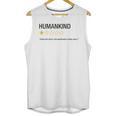 Humankind One Star Introvert People Rating Unisex Tank Top Humankind One Star Introvert People Rating Unisex Tank Top